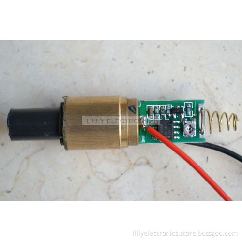 3VDC 532nm Green Laser 50mW Diode Module 13x48mm